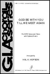 God Be With You Till We Meet Again SATB choral sheet music cover Thumbnail